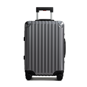 TREVA Aluminum Suitcase Gunmetal