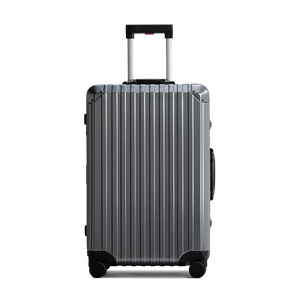 TREVA Aluminum Suitcase Gunmetal
