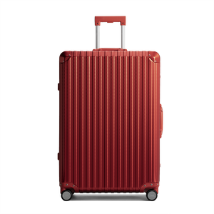 TREVA Aluminum Suitcase Red