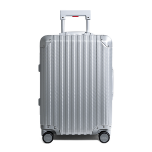 TREVA Aluminum Suitcase Silver