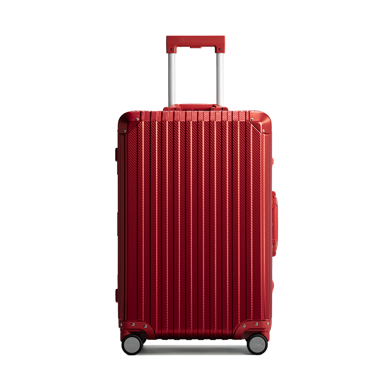 TREVA Aluminum Suitcase Red