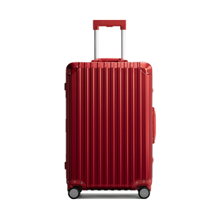 TREVA Aluminum Suitcase Red