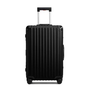 TREVA Aluminum Suitcase Black