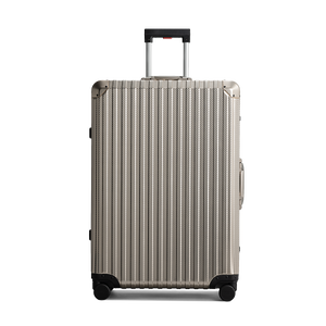 TREVA Aluminum Suitcase Champagne
