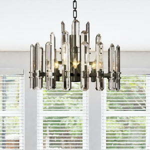 Browning Prism Round Chandelier 24"