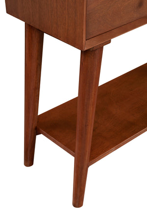 Flynn Console Table, Chestnut