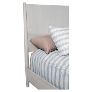 Flynn Panel Bed, Gray