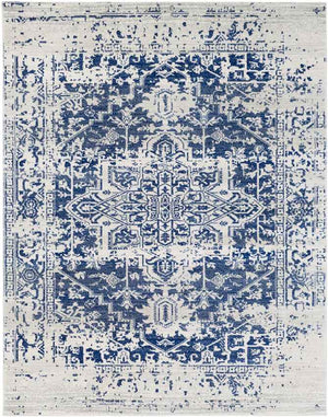 Amelia Traditional Navy Area Rug