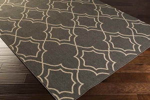 Liam Cottage Black Area Rug