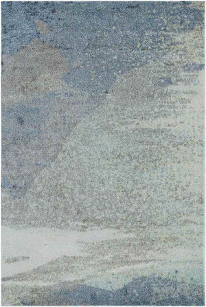 Ellie Modern Sky Blue Area Rug
