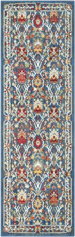 Aaden Traditional Navy Area Rug