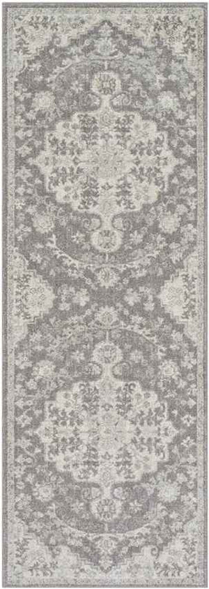 Olivia Traditional Charcoal Area Rug
