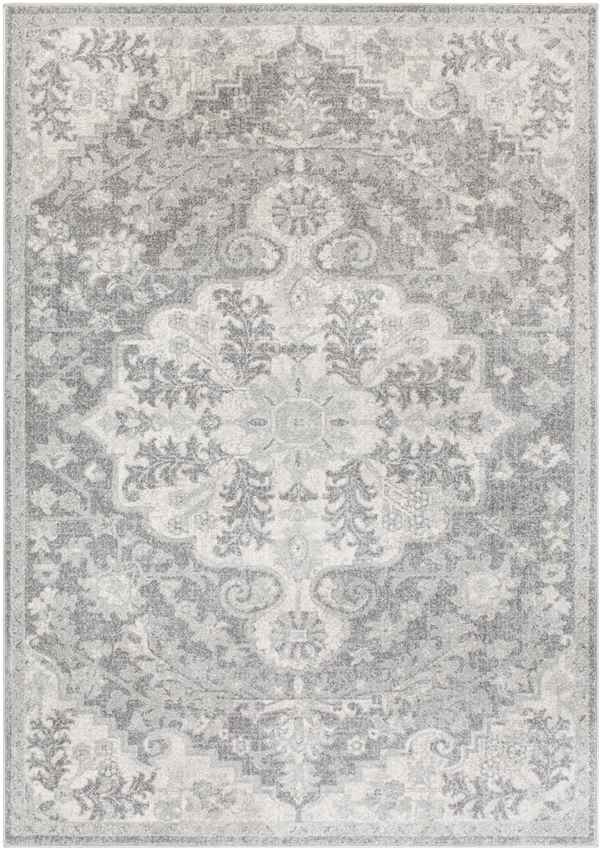 Olivia Traditional Charcoal Area Rug
