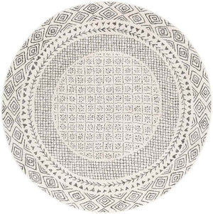 Julian Global Charcoal/Light Beige Area Rug