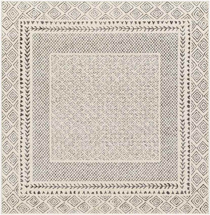 Julian Global Charcoal/Light Beige Area Rug