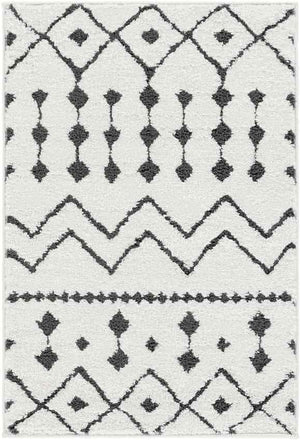 Ava Global Black/Charcoal Area Rug