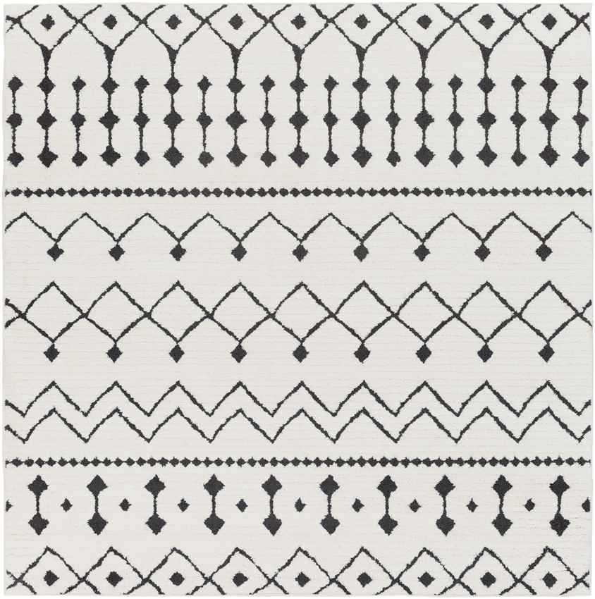 Ava Global Black/Charcoal Area Rug