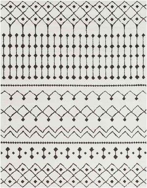 Ava Global Black/Charcoal Area Rug