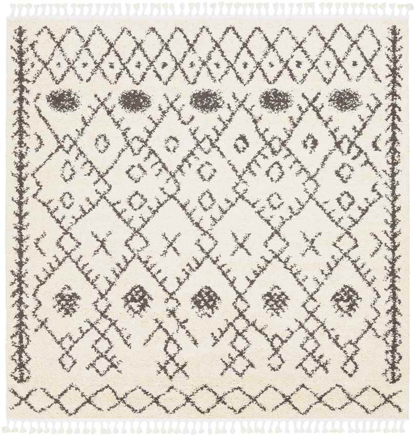 Macolm Global Charcoal/Beige Area Rug