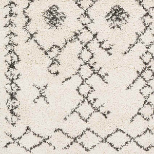 Macolm Global Charcoal/Beige Area Rug