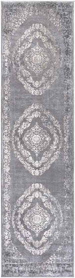 Nantes Traditional Gray Area Rug