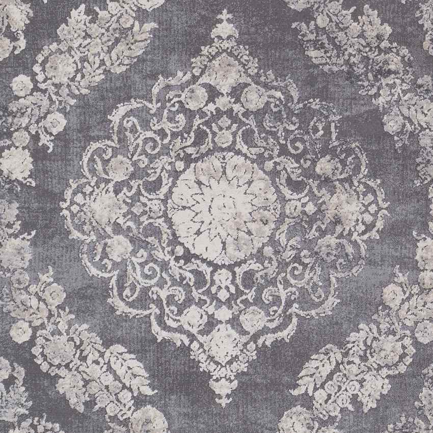 Nantes Traditional Gray Area Rug