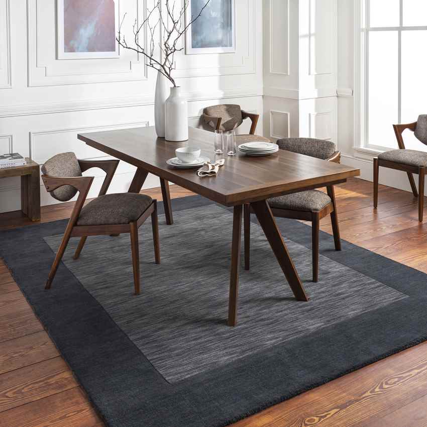 Reims Modern Charcoal Area Rug