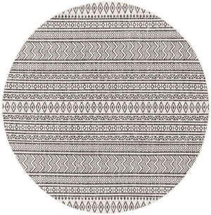 Antibes Global Black Area Rug