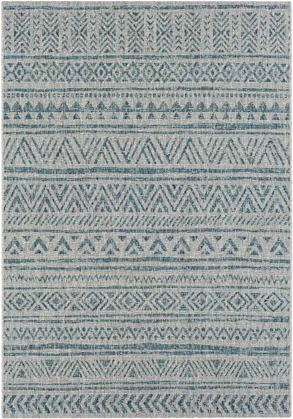 Elodie Global Aqua Area Rug