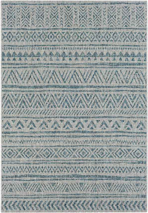 Elodie Global Aqua Area Rug