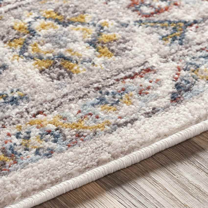 Var Traditional Taupe Area Rug