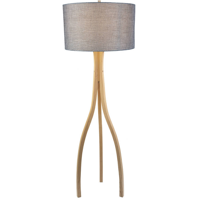 Shkoder Modern Brown Floor Lamp