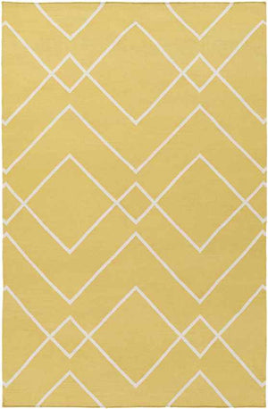 Arvin Modern White/Gold Area Rug