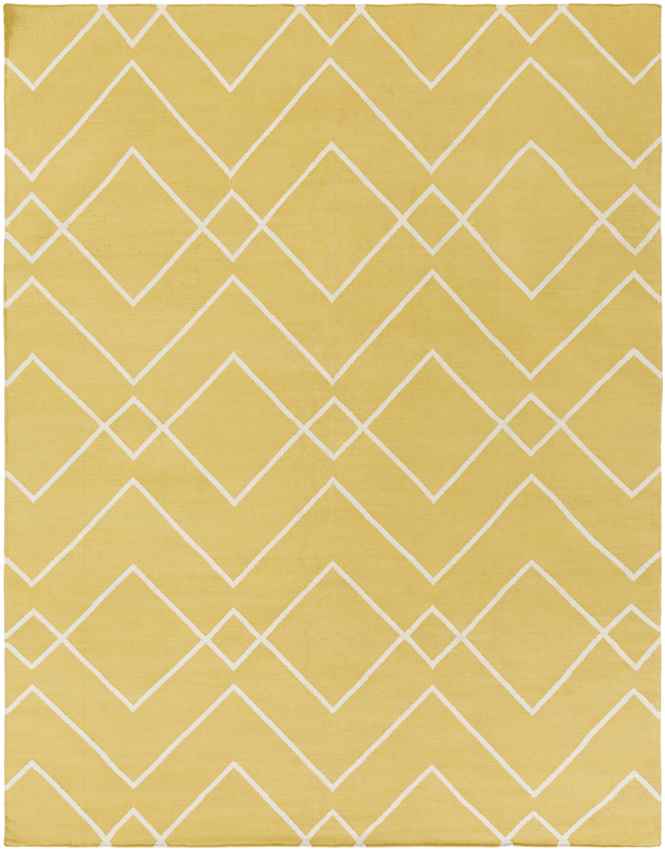 Arvin Modern White/Gold Area Rug