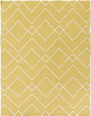 Arvin Modern White/Gold Area Rug