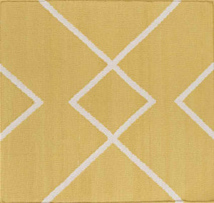 Arvin Modern White/Gold Area Rug