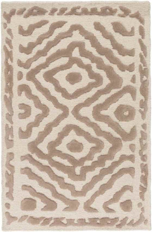 Ashland Modern Taupe/Beige Area Rug
