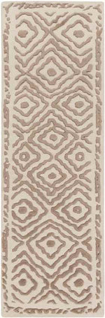 Ashland Modern Taupe/Beige Area Rug