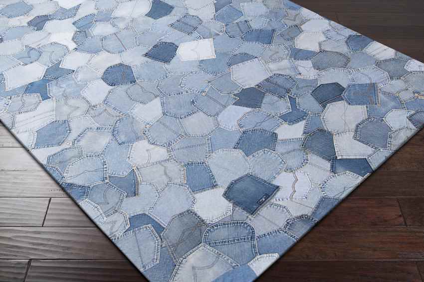 Attapulgus Modern Denim Area Rug