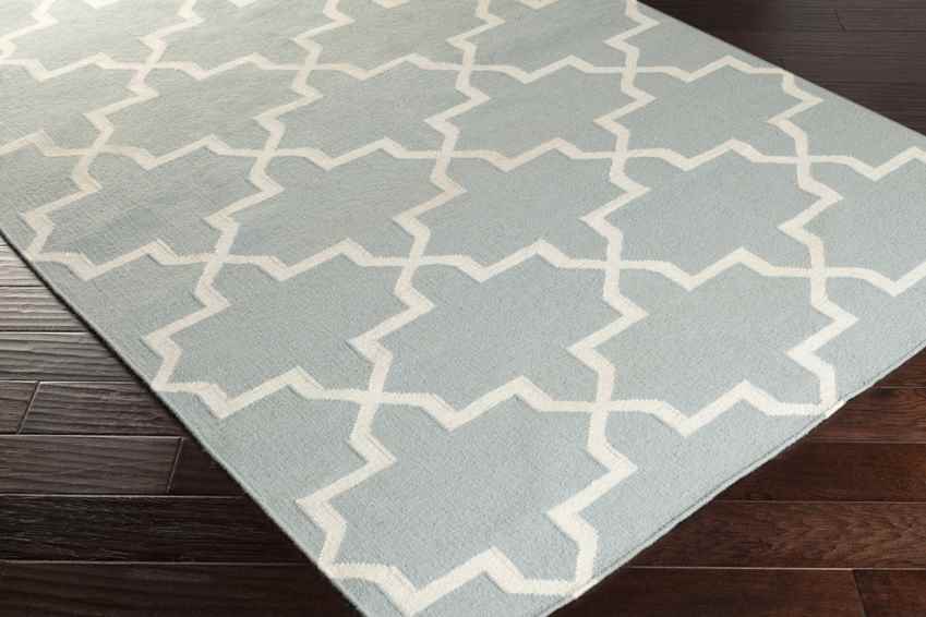 Aventura Modern Sky Blue Area Rug
