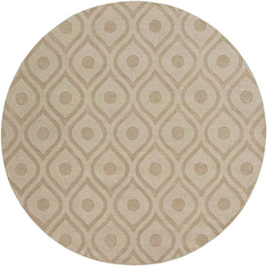 Bantam Modern Taupe Area Rug
