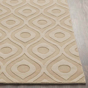 Bantam Modern Taupe Area Rug
