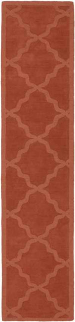 Ermont Modern Coral Red Area Rug