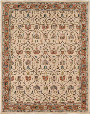 Maribel Traditional Clay Area Rug
