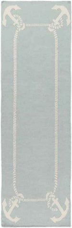 Blountsville Coastal Dusty Sage Area Rug