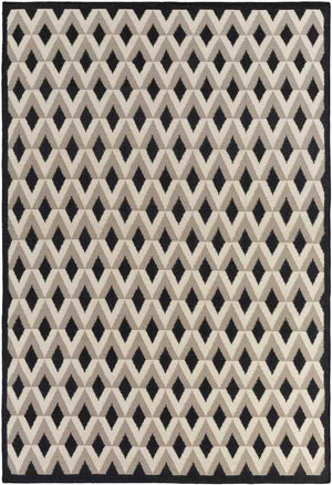 Dayton Modern Taupe/White Area Rug
