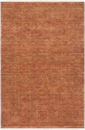 Gablitz Traditional Rust/Taupe Area Rug
