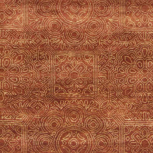 Gablitz Traditional Rust/Taupe Area Rug