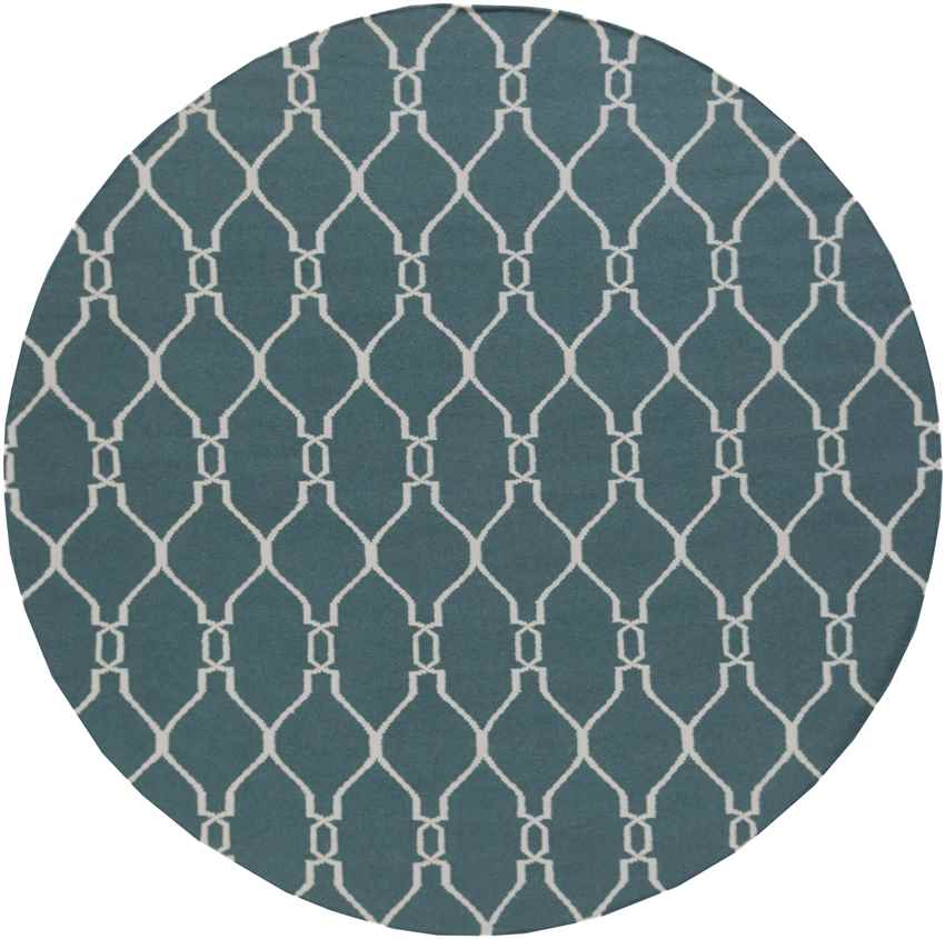 Hendon Modern Peacock Green Area Rug