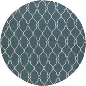 Hendon Modern Peacock Green Area Rug